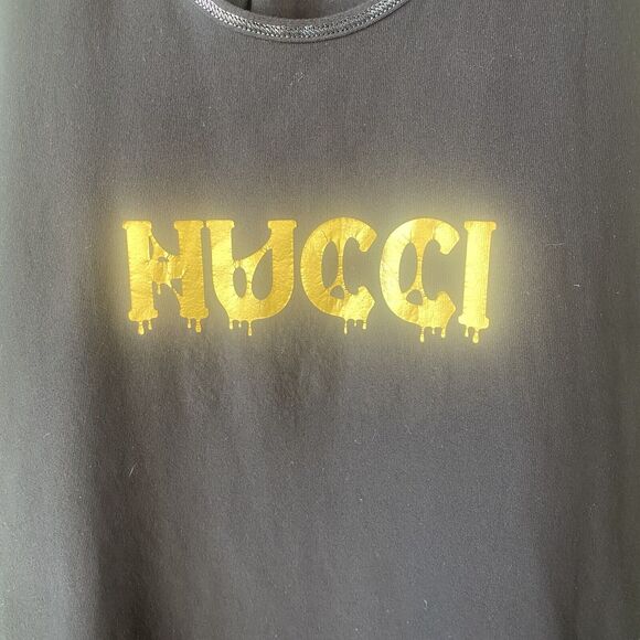 Lululemon Tank Top Womens Size 6 Reversible Racerback Graphic Tee Gym Workout - Picture 9 of 9